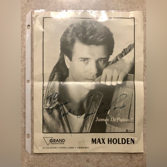 JAMES DePaiva “One Life To Live“ Soap Opera Actor signed 8x10 Autograph - Picture 3 of 3